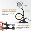 10X Lighted Magnifying Glass - 3 Colors & 10 Brightness