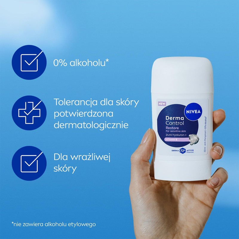 NIVEA Derma Control Restore Antiperspirant for Women Pen - 72h