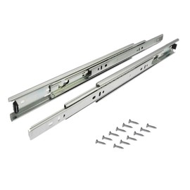 SAYOYO Ball Bearing Drawer Runners, Full Extension 300 mm Drawer Runners, Runners for Drawers, Set of 2 (1 Pair) with 12 Screws