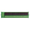DC Power Fuse Distribution Strip Module (18 Position, Screw Mount)