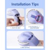 3D Embossing Label Maker with 6 Color Label Tapes 3/8"