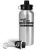 Funny Gifts for Worlds Okayest Holter Scanning Technician Water Bottle
