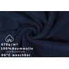 Wash Mitt Set 10 Pieces PREMIUM 100% cotton quality 470gsm,