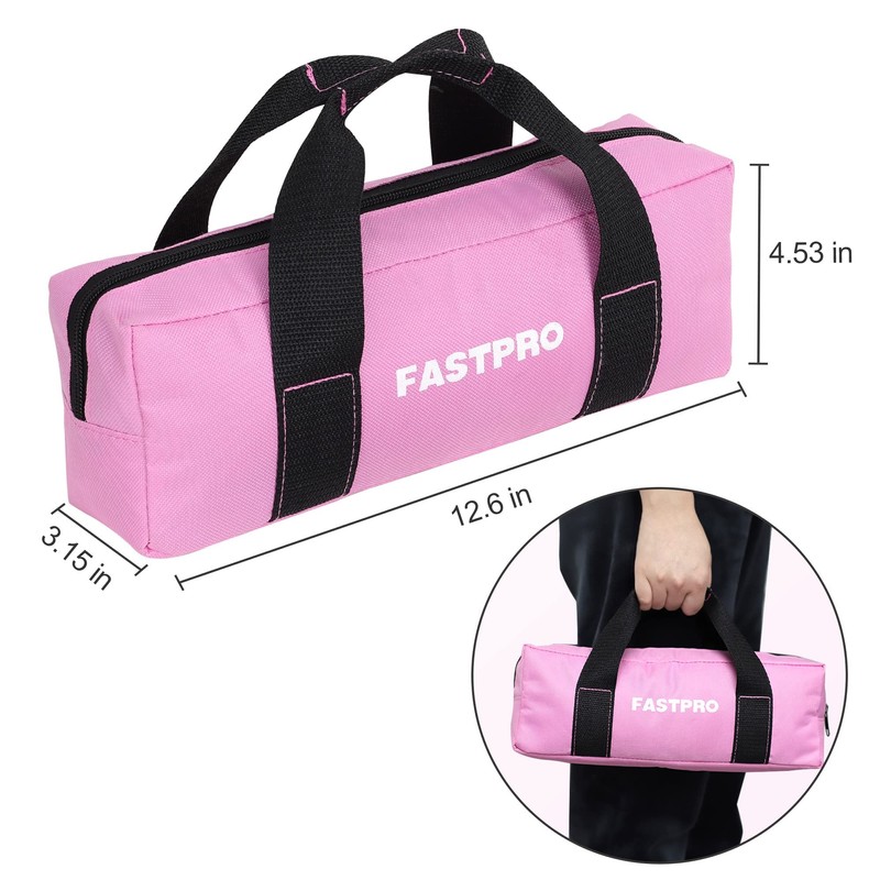FASTPRO 14-Piece Pink Tool Kit, Hand Tool Set for women,
