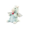 Trudi 29307 Horse Pegasus Plush Hand Puppet, Light Blue, S