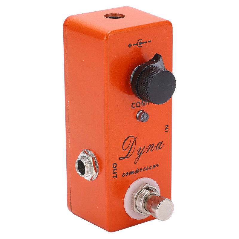 Guitar Effect Pedal Compressor MXR True Bypass Portable Adjustable Instrument