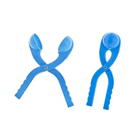 Superio Snowball Makers for Kids, Outdoor Winter Fun Toys, Perfect Snow Ball Shape Maker for Kids and Adults (2 Pack, Blue)