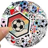 100 pcs Football Stickers, Stationery Stickers, DIY Decoration Supplies, Waterproof