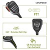 BAOFENG UV-9R Plus Ham Radio Dual PTT Mic SQ27K IP57