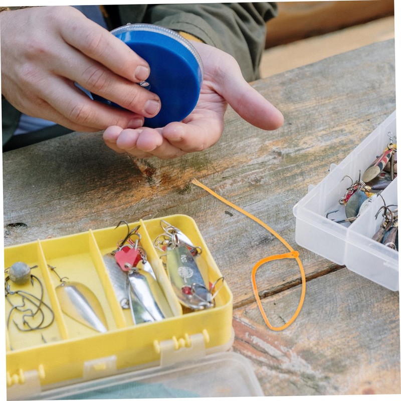 NOLITOY 10pcs Braided Fly Fishing Connectors Strong Fishing Wire Leaders
