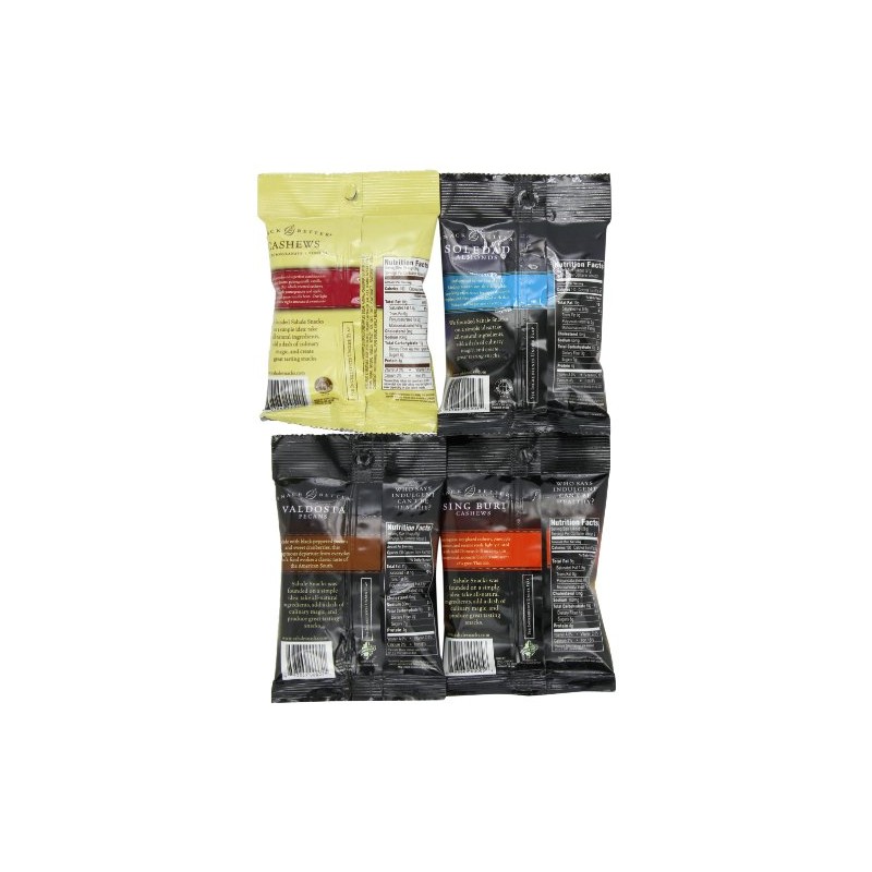 Sahale Snacks Variety Pack, 4 Flavors, 2-Ounce Pouch (Pack of