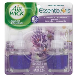 Air Wick 78473CT Scented Oil Refill, Lavender & Chamomile, 0.67oz, 2/Pack