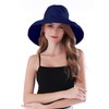 AIDIER Women's 2-in-1 Extra Wide Brim Summer Hat Foldable Floppy