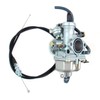 Carburetor and Throttle Cable for Honda CRF150F 2003-2014