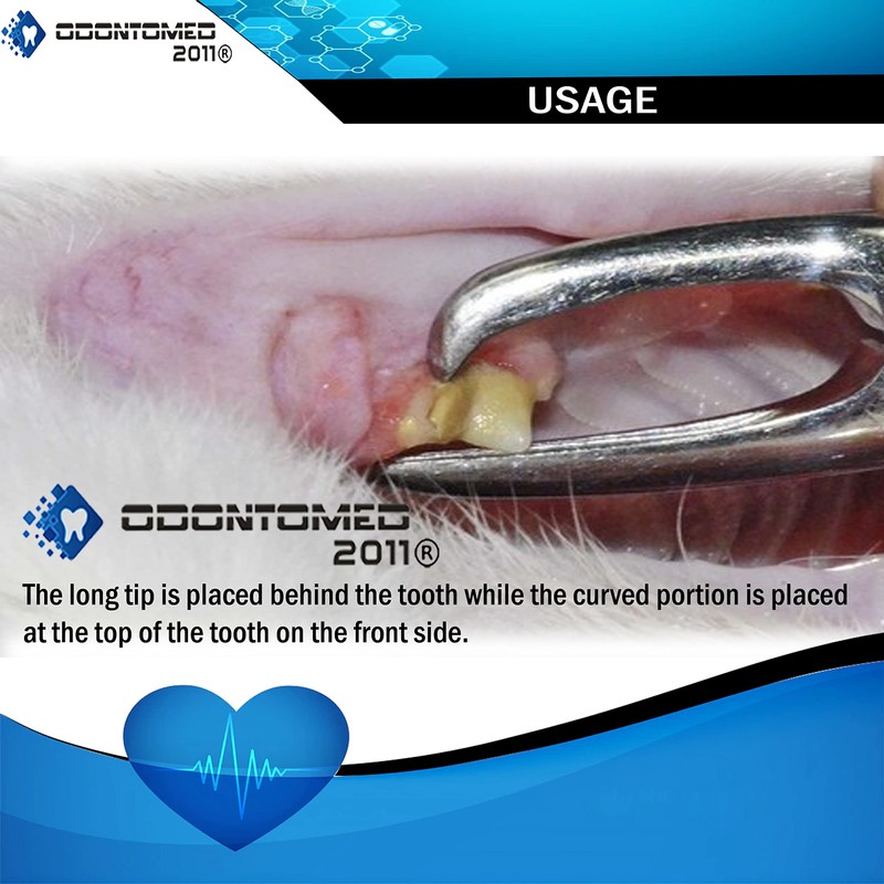 OdontoMed2011 Dental Tartar Remover Forceps Small 4½" 4.5" TARTER Remover