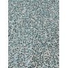 Mia Fabrics Beaded Sequins Pearl Fabric - Tiff Blue Embroidered