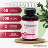Schisandra 60 Capsulas 1000 mg Por Porcion Cpsulas Veganas Dura
