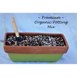 Premier Sphagnum Peat Moss, Temolita, Worm Gold Organic Potting Soil Mix ~ Sphagnum Peat Moss, Perlite, Worm Castings ~ - 1/2 Gallon (approx (8 cups)