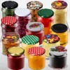 KADAX Screw Lids fi82mm Twist Off Lids Set Metal Replacement