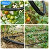 Hlinker Flat Soaker Hose 50 FT for Garden Beds, 50Ft
