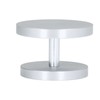 Double Head Coffee Powder Tamper Non Corrosive Aluminum Dual Sided