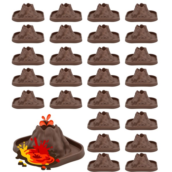 JINKEYULV 30 Pcs Volcano Science Kit - DIY Demonstration Model
