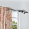 Deco Essential 2 Pcs Curtain Rod for Windows & Doors