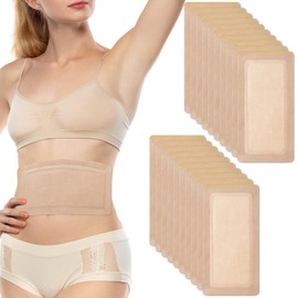 STFOCE 20pcs Castor Oil Pack Wrap, Large Castor Oil Pack Self-Adhesive, 11.8"x6.3", No Leakage, No Wash, Disposable