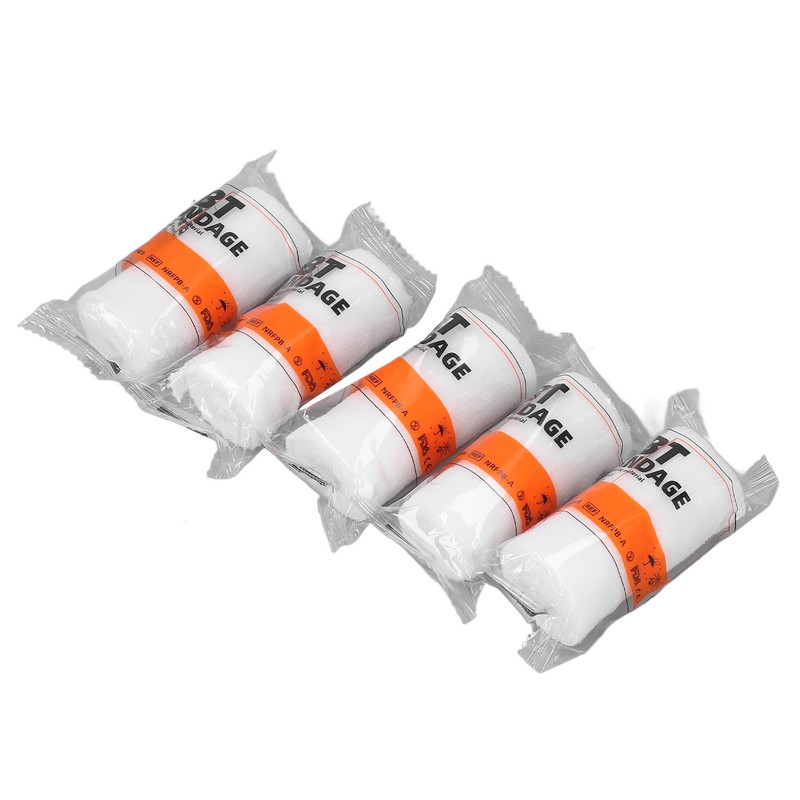 20pcs Gauze Roll Disposable Highly Absorbent Breathable Stretch Medical Gauze