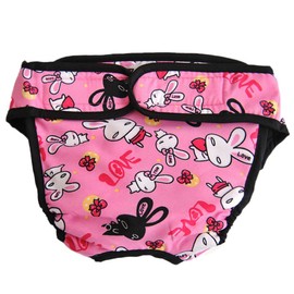 Diyafas Reusable Washable Cotton Female Dog Pants, XL, for Medium-Large Dogs, Urine Pads, Training Incontinence, Quick Air Drying