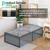 Lutown-Teen 18 Inch Twin XL Bed Frames with Fabric Bed