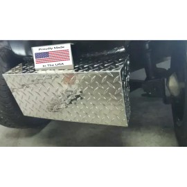 PBR Yamaha G29 Drive Golf Cart Diamond plated Polished Alum Front Bumper Cover USA