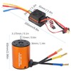 3650 4300KV Brushless Motor 60A ESC Upgrade Parts Accessory for