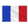 AhfuLife French Flag 5ft x 3ft for Olympic Decorations, 1pcs