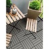 Aura 6PC Deck Patio Balcony Plastic Composite Outdoor Interlocking 12"x12"