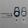 DAIWA Carabiner Reel 900 TYPE A Army Green