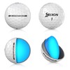 Srixon unisex adult White Golf Ball, White, Dozen US