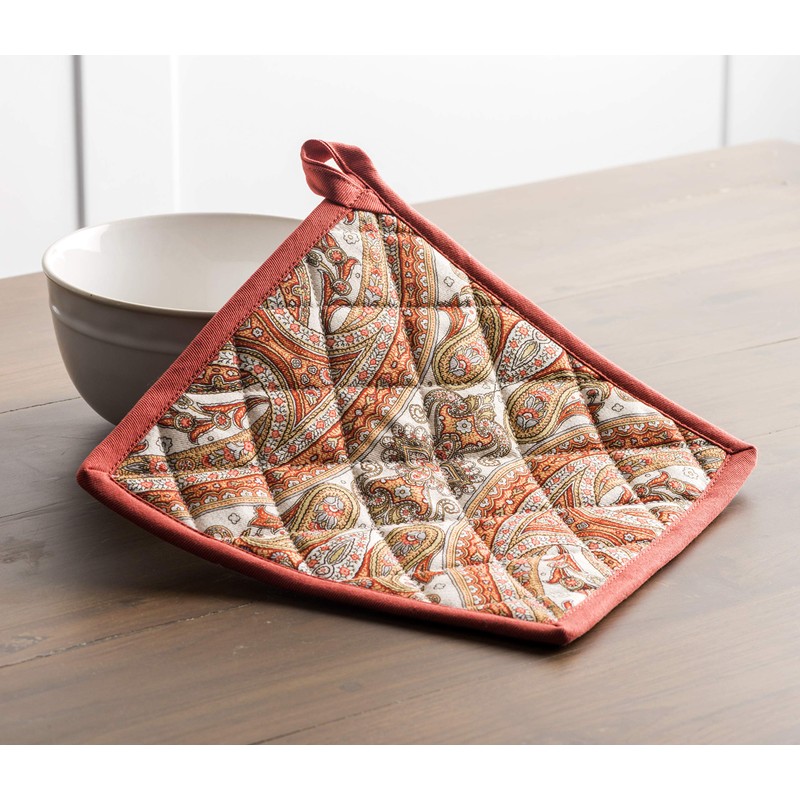Maison d'Hermine Oven Gloves and Pot Holders Christmas Set