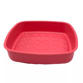 Tupperware Vintage Tupperware #804 Soap Dish Container Scrub Pad Holder Pink