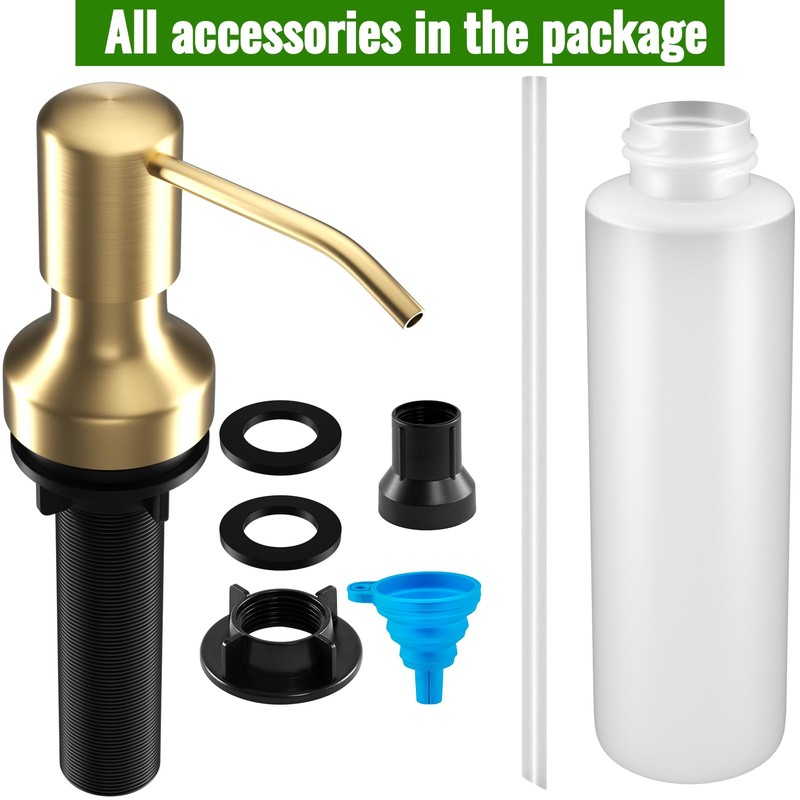 Soap Dispenser for Kitchen Sink, Kitchen Sink Soap Dispenser with