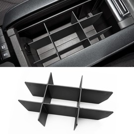 MARCHFA Center Console Divider Organizer Compatible for 2020 2021 2022 2023 2024 Toyota Highlander Accessories Armrest Box Divider Organizer