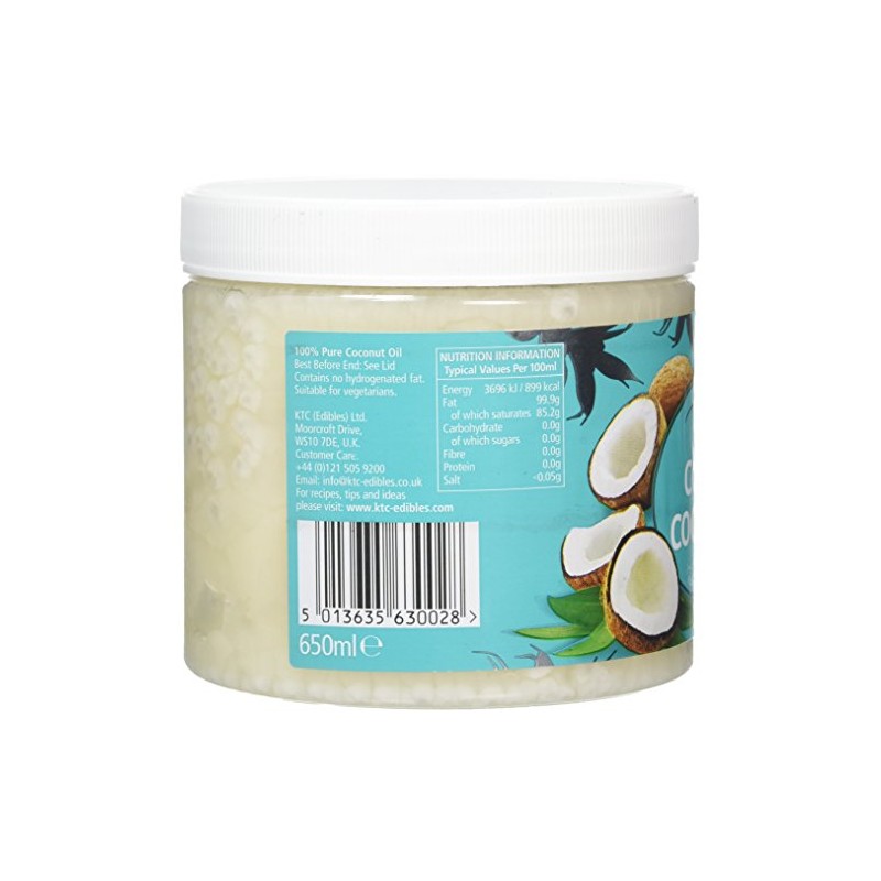 KTC Coconut Cooking Oil, 650ml