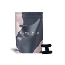 HYPERMEX™ Mundpflaster – 30 Stück | Für besseren Schlaf & gesunde Nasenatmung | Schnarchen reduzieren, Regeneration steigern | Mouth Tape für Performance-Schläfer & Biohacker