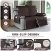 TAOCOCO 100% Waterproof Oversized Loveseat Recliner Cover, Non Slip Split