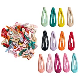 Qwrqwr Haarspangen für Baby Mädchen Kinder Bunte Mini Haarclips für Feines Haar Mehrfarbig Stylisc