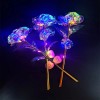 Rosa Led Lov Tornasol Regalo Mamá San Valentin Novia Caja