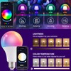 AFINSEA Smart Light Bulbs,WiFi & Bluetooth LED Light Bulb That