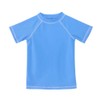 TIZAX Boys' Rash Vest Kids UPF50+ Sun Protection Short Sleeve