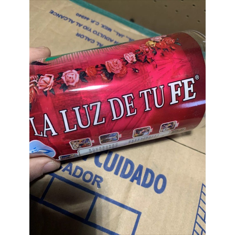 Veladora Mexico Michelada La Luza De Tu Fe Candle 6”