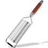 KULUNER Professional-Grade Lemon Zester with Fine Blades, Lightweight Cheese/Vegetable Grater,